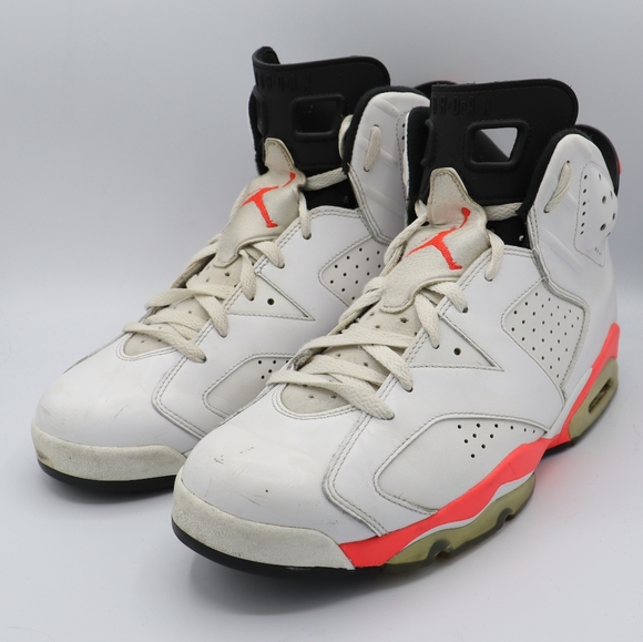 Jordan 6 Retro Infrared White 2014 Size 12. No Box. - Picture 2 of 8